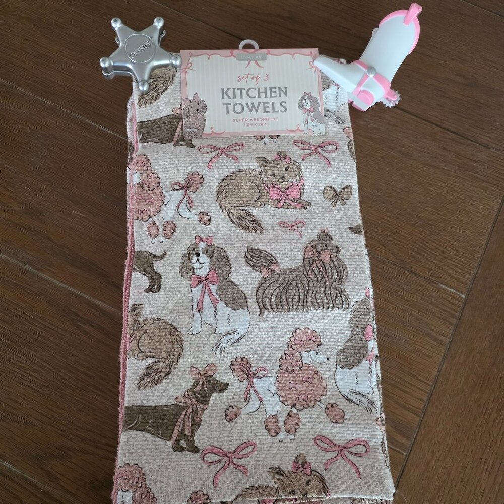 Dog Kitchen Towel Set (set of 3)